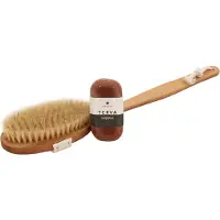 Emendo Sauna Houten borstel met Teer zeep 100 gram