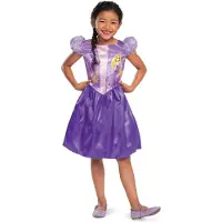 Disguise DISNEY Prinses - TANGLED, Rapunzel Basic Plus , Maat M (7-8 jaar), Meisjes