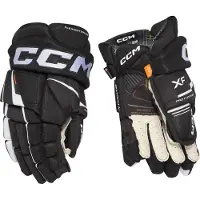 CCM - Tacks XF - IJshockeyhandschoenen - Kinderen - Zwart - Wit - 12