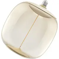 Osram Vintage 1906 Big Oval, amber, E27, 2.700 K, gloeidraad Oval, Kunststof, E27 LED-lamp