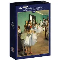 Bluebird Puzzle , kunstpuzzel, Degas, "De dansles", 1874, 1000 stukjes