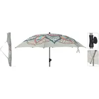 Ambiance Beach Umbrella Assorted Beige 200 x 215 cm