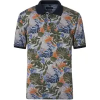 Casa Moda Regular Fit Polo shirt Korte mouw blauw
