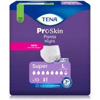 Tena Proskin Pants Night Super Large - 4 pakken van 10 stuks