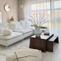 Giga Meubel Salontafel Amaya Donkerbruin (set van 2)