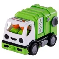 Cavallino Mijn Eerste Vuilniswagen Groen, 19cm