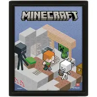Pyramid MINECRAFT - LENTICULAR POSTER