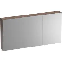 Brauer Impress Spiegelkast 139x70cm MFC 3 Deuren - Erosion - Spiegels, Spiegelkasten - 8720359387585