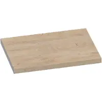 Brauer Ocean Medium Topblad 59,6x46cm - MFC - Forest Wheat - Badkamermeubels, Wastafelbladen - 8720359350350