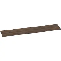 Brauer Ocean Medium Topblad 240,2x46cm - MFC - Grove - Badkamermeubels, Wastafelbladen - 8720359350077