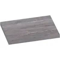 Brauer Ocean Medium Topblad 59,6x46cm - MFC - Driftwood - Badkamermeubels, Wastafelbladen - 8720359370150