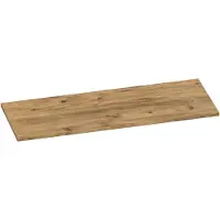 Brauer Ocean Slim Topblad 119,6x46cm - MFC - Chateau - Badkamermeubels, Wastafelbladen - 8720359349071