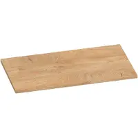 Brauer Ocean Slim Topblad 80,6x46cm - MFC - Forest Tan - Badkamermeubels, Wastafelbladen - 8720359350534