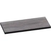 Brauer Ocean Edge Topblad 99,6x46cm - MFC - Driftwood - Badkamermeubels, Wastafelbladen - 8720359376916