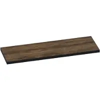 Brauer Ocean Edge Topblad 139,4x46cm - MFC - Grove - Badkamermeubels, Wastafelbladen - 8720359376756