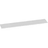 Brauer Ocean Medium Topblad 240,2x46cm - MDF - Mat Wit - Badkamermeubels, Wastafelbladen - 8720359348524