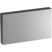 Brauer Impress Deluxe Spiegelkast 119x70cm MFC 2 Deuren Met Indirecte LED Verlichting Binnen/onder - Damascus - Spiegels, Spiegelkasten - 8720359387516