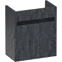 Brauer Adore Fonteinonderkast 39,5x21,6cm MFC - Rechtsdraaiend - Damascus - 8720359388070 - Wastafels, Fonteinen, Fonteinonderkasten