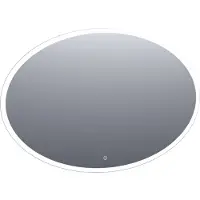Brauer Horizon Spiegel Ovaal 120x80cm Indirecte LED Verlichting Rondom - Glas - Ovaal - Spiegels, Badkamerspiegels - 8720359338488