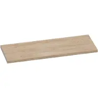 Brauer Ocean Medium Topblad 119,6x46cm - MFC - Forest Wheat - Badkamermeubels, Wastafelbladen - 8720359349101