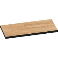 Brauer Ocean Edge Topblad 99,6x46cm - MFC - Forest Tan - Badkamermeubels, Wastafelbladen - 8720359377005