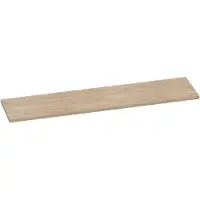 Brauer Ocean Medium Topblad 198,6x46cm - MFC - Forest Wheat - Badkamermeubels, Wastafelbladen - 8720359349798