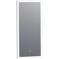 Brauer Jade Spiegel 40x80cm - LED Verlichting Rondom - Glas - Rechthoekig - Spiegels, Badkamerspiegels - 8720359338396
