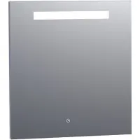 Brauer Garnet Spiegel 75x70cm - LED Verlichting Boven - Glas - Rechthoekig - Spiegels, Badkamerspiegels - 8720359338556