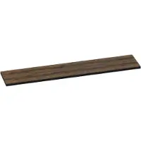 Brauer Ocean Edge Topblad 240,2x46cm - MFC - Grove - Badkamermeubels, Wastafelbladen - 8720359376794