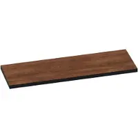 Brauer Ocean Edge Topblad 139,4x46cm - MFC - Forest Cacao - Badkamermeubels, Wastafelbladen - 8720359377296