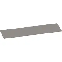 Brauer Ocean Slim Topblad 160,6x46cm - MDF - Mat Taupe - Badkamermeubels, Wastafelbladen - 8720359348340