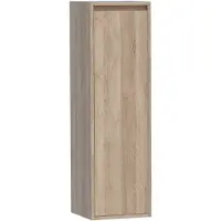 Brauer Adore Halfhoge Kast 120x35x35cm MFC - Sunlit - Rechtsdraaiend - Badkamermeubels, Kolom- En Zijkasten, Halfhoge Kasten - 8720359307323