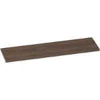 Brauer Ocean Medium Topblad 160,6x46cm - MFC - Grove - Badkamermeubels, Wastafelbladen - 8720359349439