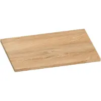 Brauer Ocean Slim Topblad 59,6x46cm - MFC - Forest Tan - Badkamermeubels, Wastafelbladen - 8720359350305