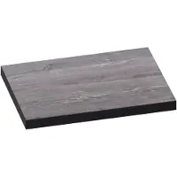 Brauer Ocean Edge Topblad 59,6x46cm - MFC - Driftwood - Badkamermeubels, Wastafelbladen - 8720359376985