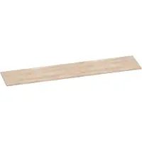 Brauer Ocean Slim Topblad 220,4x46cm - MFC - Forest Wheat - Badkamermeubels, Wastafelbladen - 8720359350015