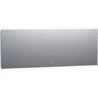 Brauer Jasper Spiegel 180x70cm - LED Velichting Boven & Onder - Glas - Rechthoekig - Spiegels, Badkamerspiegels - 8720359339409
