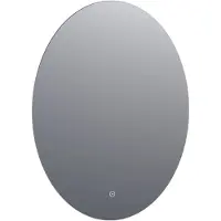 Brauer Ruby ovale spiegel met verlichting 60x80cm