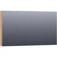 Brauer Impress Spiegelkast 119x70cm MFC 2 Deuren - Chateau - Spiegels, Spiegelkasten - 8720359344977