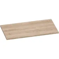 Brauer Ocean Slim Topblad 80,6x46cm - MFC - Sunlit - Badkamermeubels, Wastafelbladen - 8720359350497