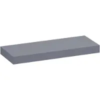 Brauer Creek Topblad Vrijhangend 119,6x50cm - MDF - Mat Grijs - Badkamermeubels, Wastafelbladen - 8720359388919