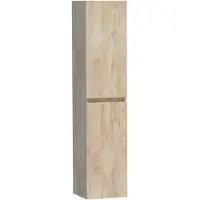 Brauer Joy Hoge Kast 160x35x35cm MFC - Forest Wheat - Badkamermeubels, Kolom- En Zijkasten, Hoge Kasten - 8720359308276
