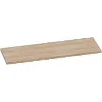 Brauer Ocean Medium Topblad 139,4x46cm - MFC - Forest Wheat - Badkamermeubels, Wastafelbladen - 8720359349330