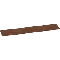 Brauer Ocean Medium Topblad 240,2x46cm - MFC - Forest Cacao - Badkamermeubels, Wastafelbladen - 8720359350145