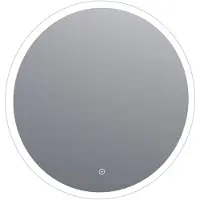 Brauer Jade Spiegel Rond 70cm - LED Verlichting Rondom - Glas - Rond - Spiegels, Badkamerspiegels - 8720359338440