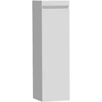 Brauer Joy Halfhoge Kast 120x35x35 - Mat Wit - Linksdraaiend - Badkamermeubels, Kolom- En Zijkasten, Halfhoge Kasten - 8720359308023