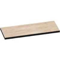 Brauer Ocean Edge Topblad 119,6x46cm - MFC - Forest Wheat - Badkamermeubels, Wastafelbladen - 8720359377197