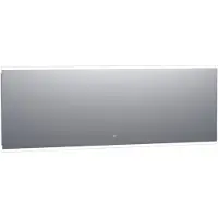 Brauer Jasper Spiegel 200x70cm - LED Velichting Boven & Onder - Glas - Rechthoekig - Spiegels, Badkamerspiegels - 8720359339416