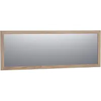 Brauer Citrine Spiegel 200x70cm - Frame Massief Eiken - Lamellen Eiken Naturel - Rechthoekig - Spiegels, Badkamerspiegels - 8720359338808