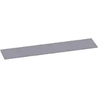 Brauer Ocean Slim Topblad 220,4x46cm - MDF - Mat Grijs - Badkamermeubels, Wastafelbladen - 8720359348470